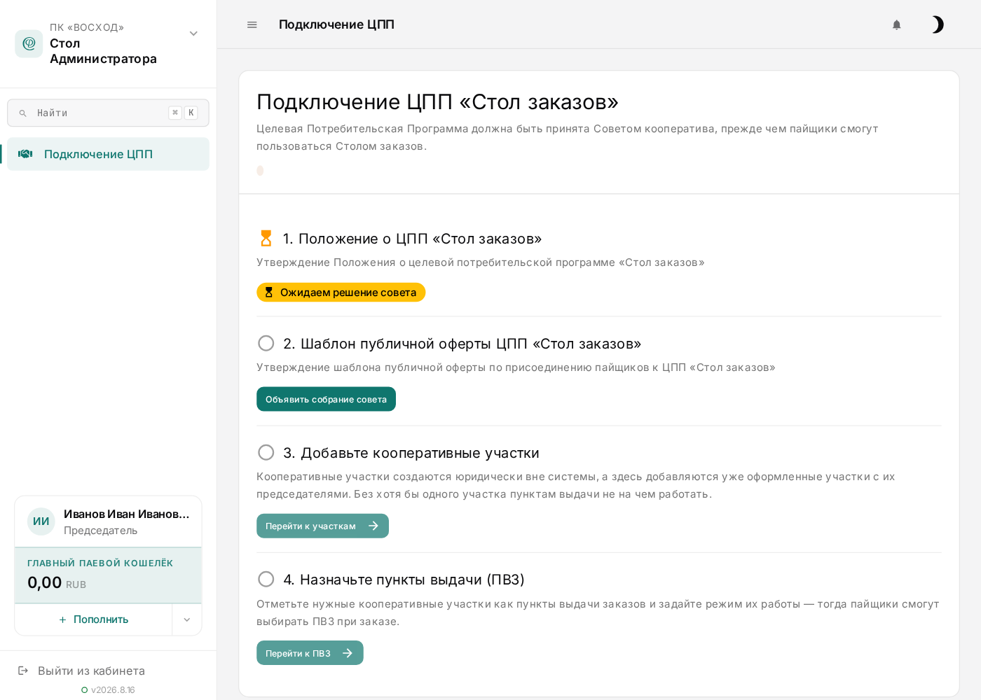 Ожидание решения совета